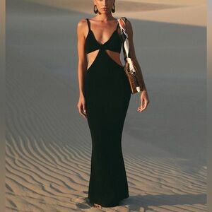 Cult Gaia Serita Cut Out Maxi Dress